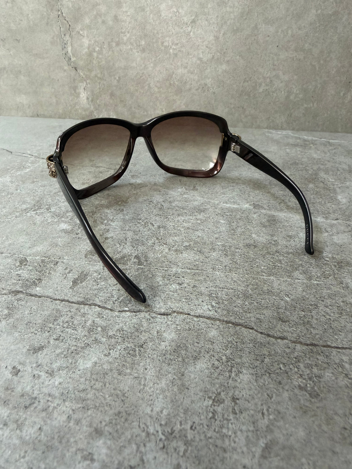 Gucci GG 2695/S Rhinestone Hinge Oversized Sunglasses