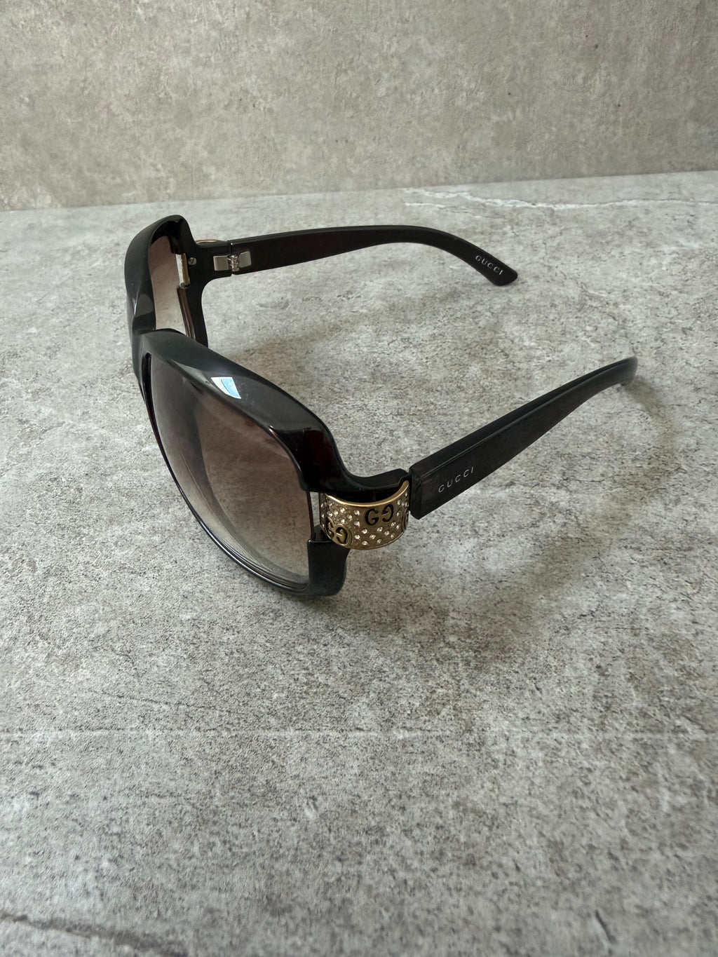 Gucci GG 2695/S Rhinestone Hinge Oversized Sunglasses
