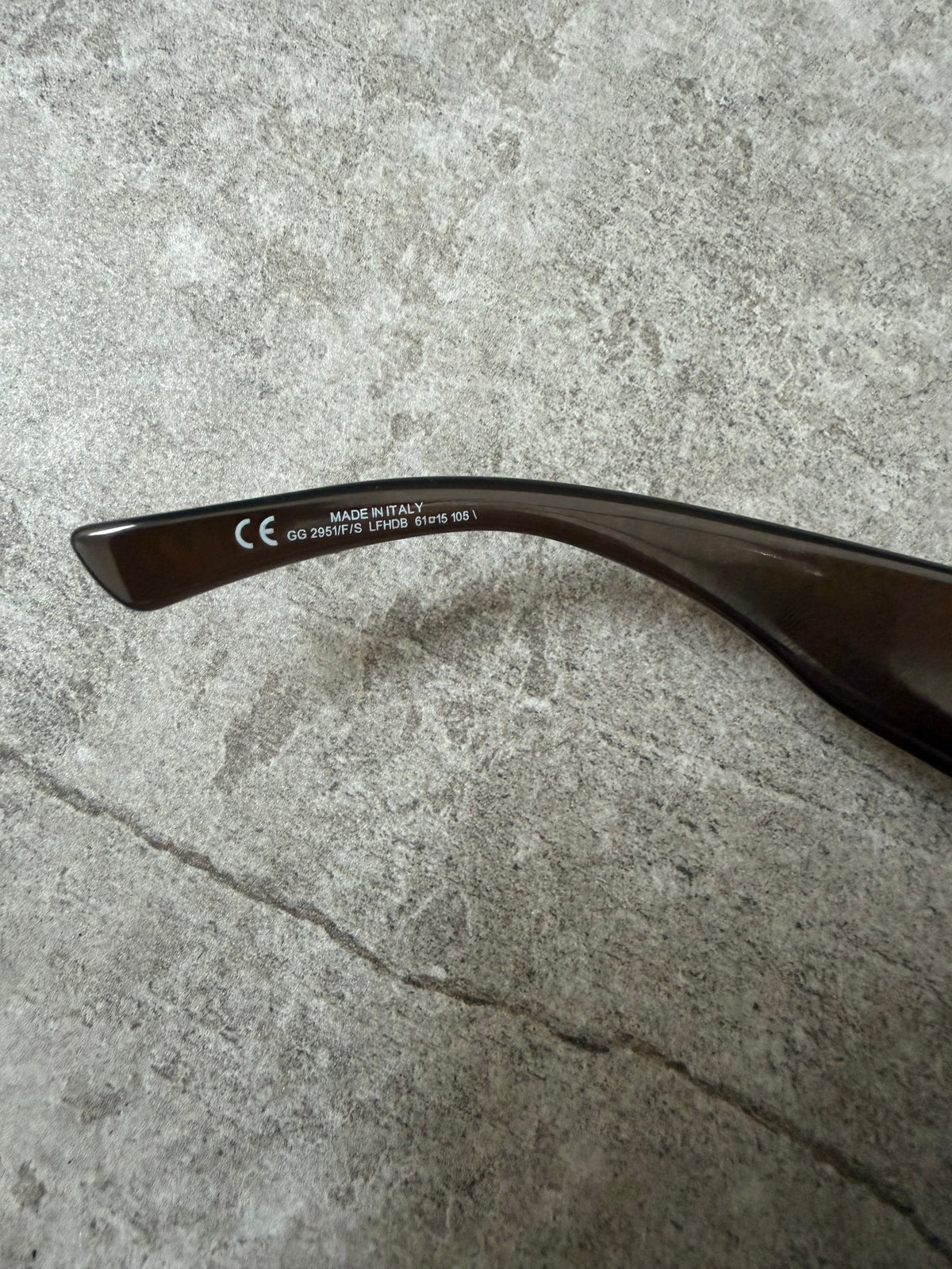 Gucci Horsebit Y2K Brown Olive Sunglasses GG 2951