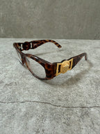 Gianni Versace Vintage 1992 Medusa Spectacle Glasses MOD 424