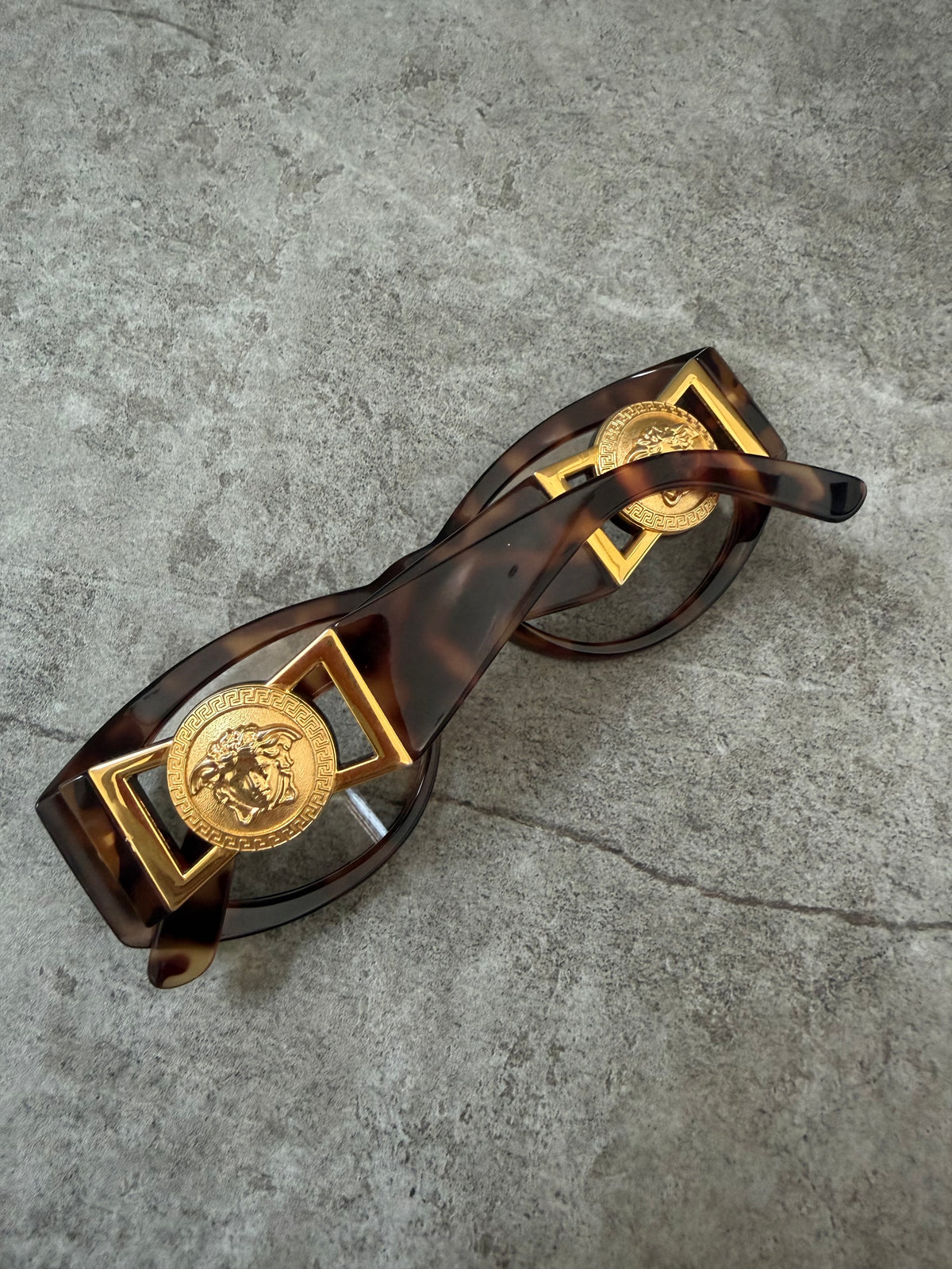 Gianni Versace Vintage 1992 Medusa Spectacle Glasses MOD 424