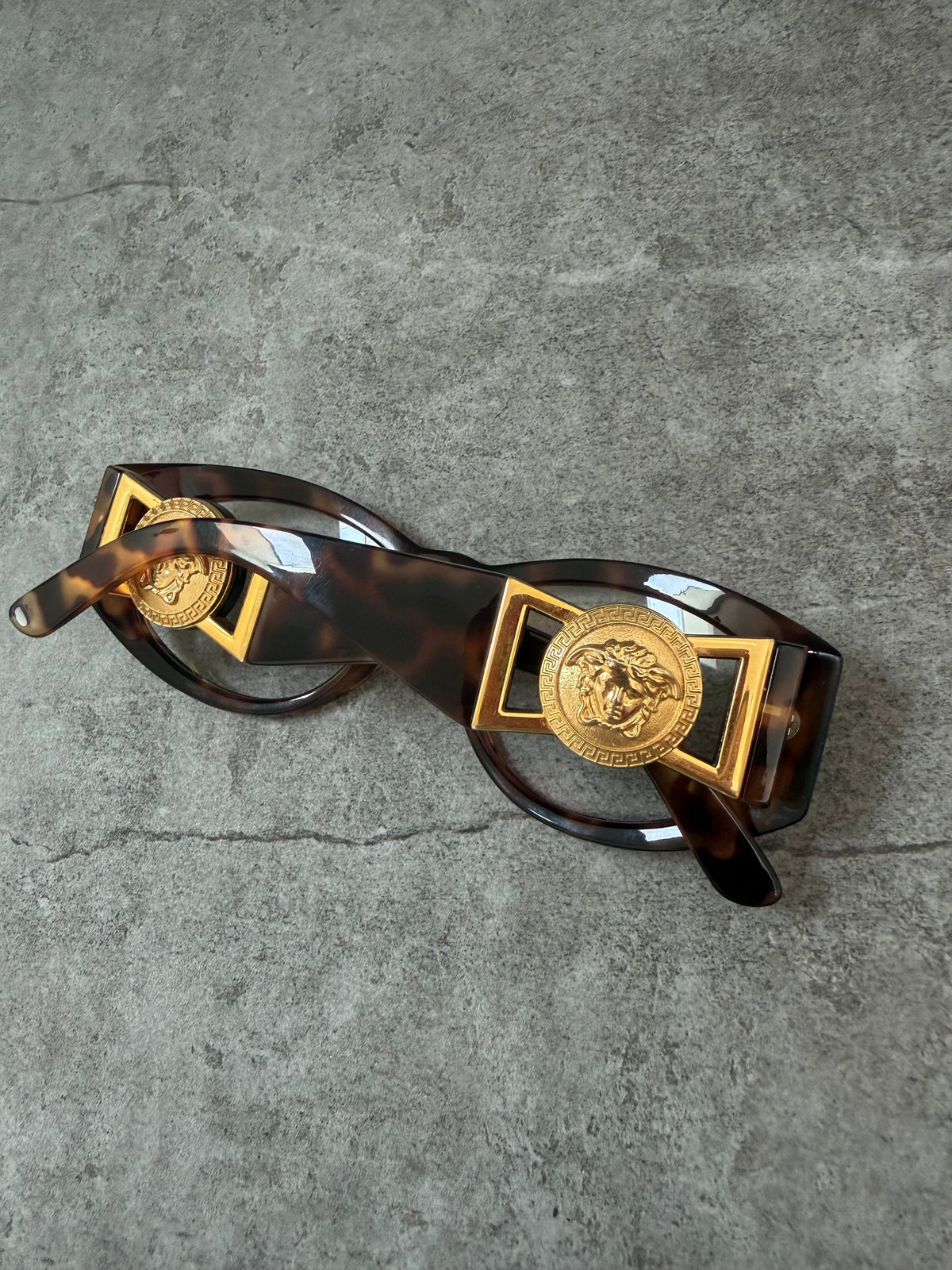 Gianni Versace Vintage 1992 Medusa Spectacle Glasses MOD 424