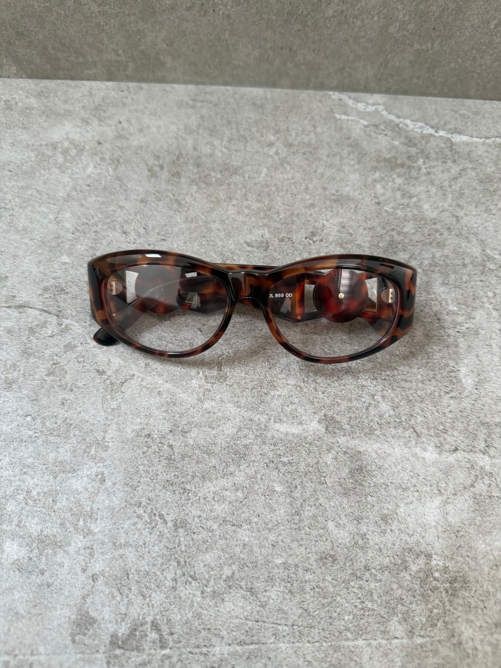 Gianni Versace Vintage 1992 Medusa Spectacle Glasses MOD 424