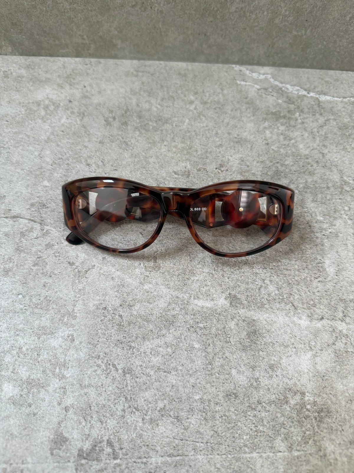Gianni Versace Vintage 1992 Medusa Spectacle Glasses MOD 424