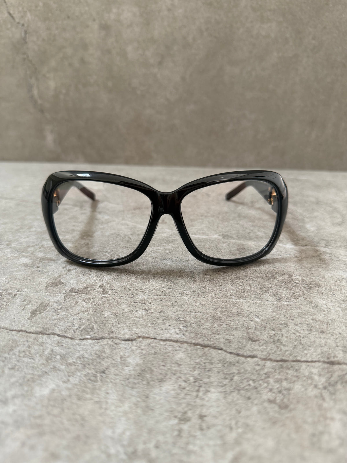 Gucci Bamboo Interlocking GG Logo Spectacle Glasses 3508/S