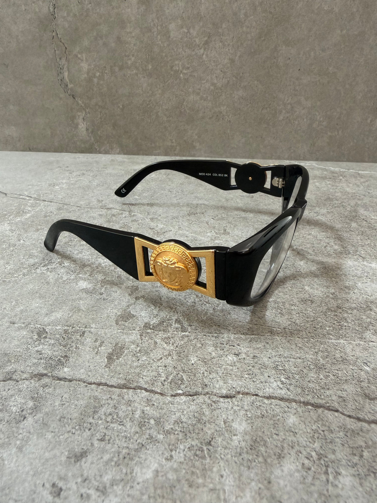 Gianni Versace Vintage 1992 Medusa Spectacle Glasses MOD 424
