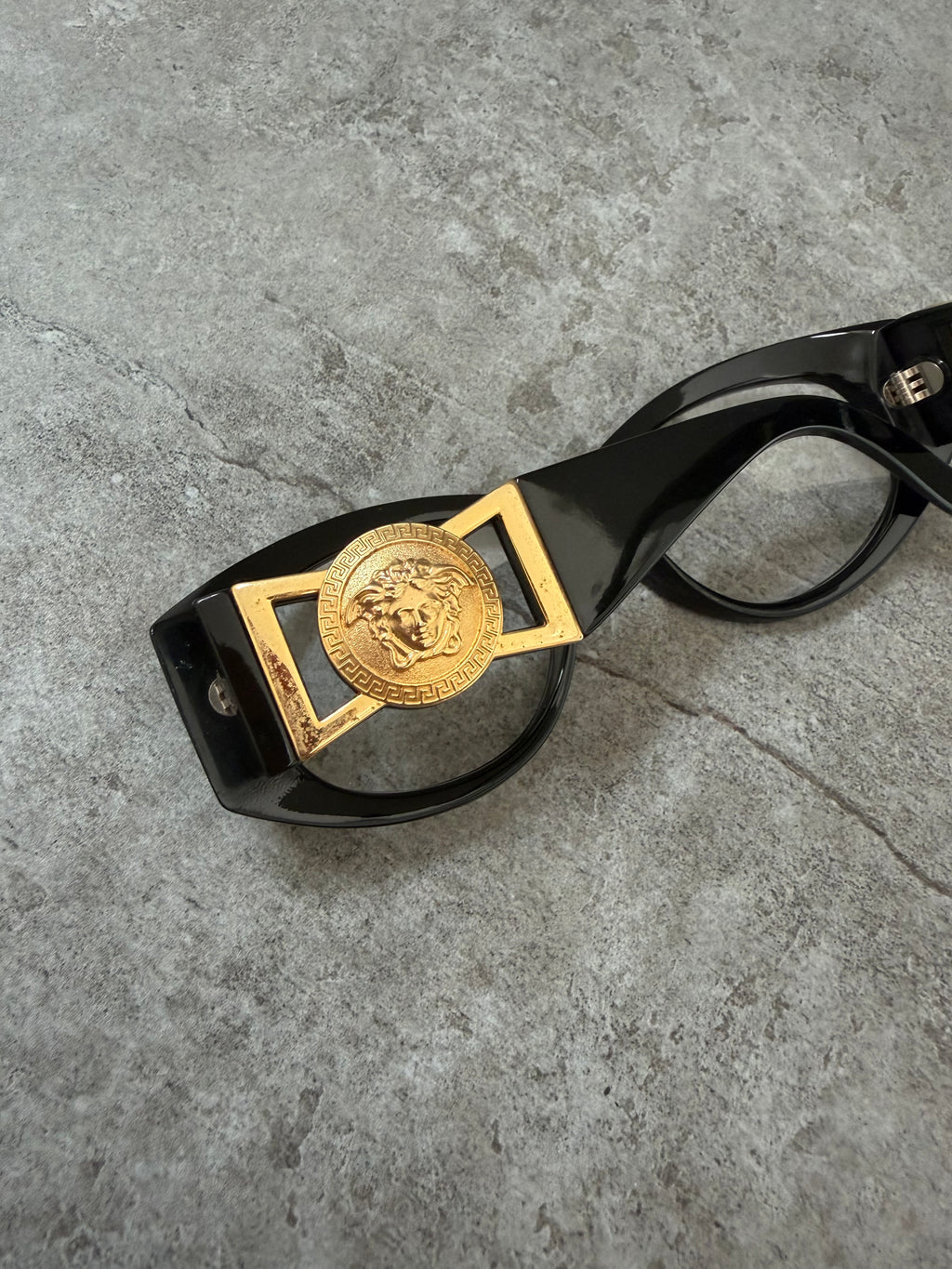Gianni Versace Vintage 1992 Medusa Spectacle Glasses MOD 424