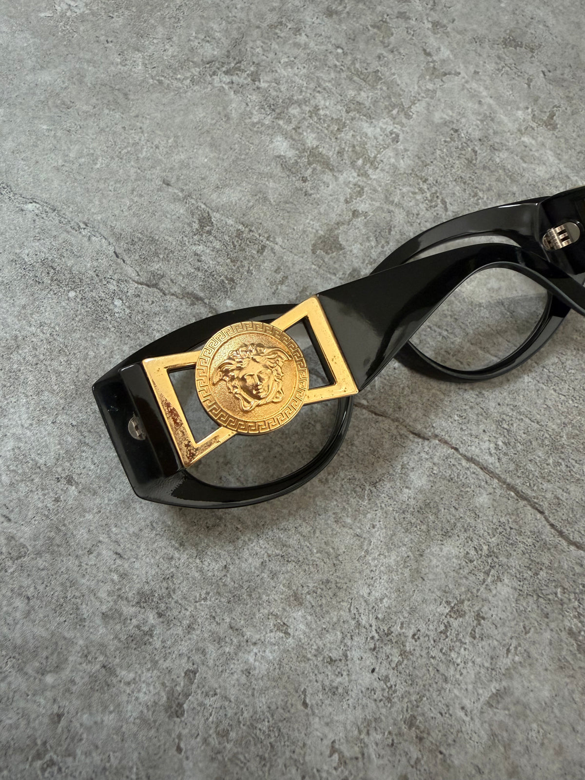 Gianni Versace Vintage 1992 Medusa Spectacle Glasses MOD 424