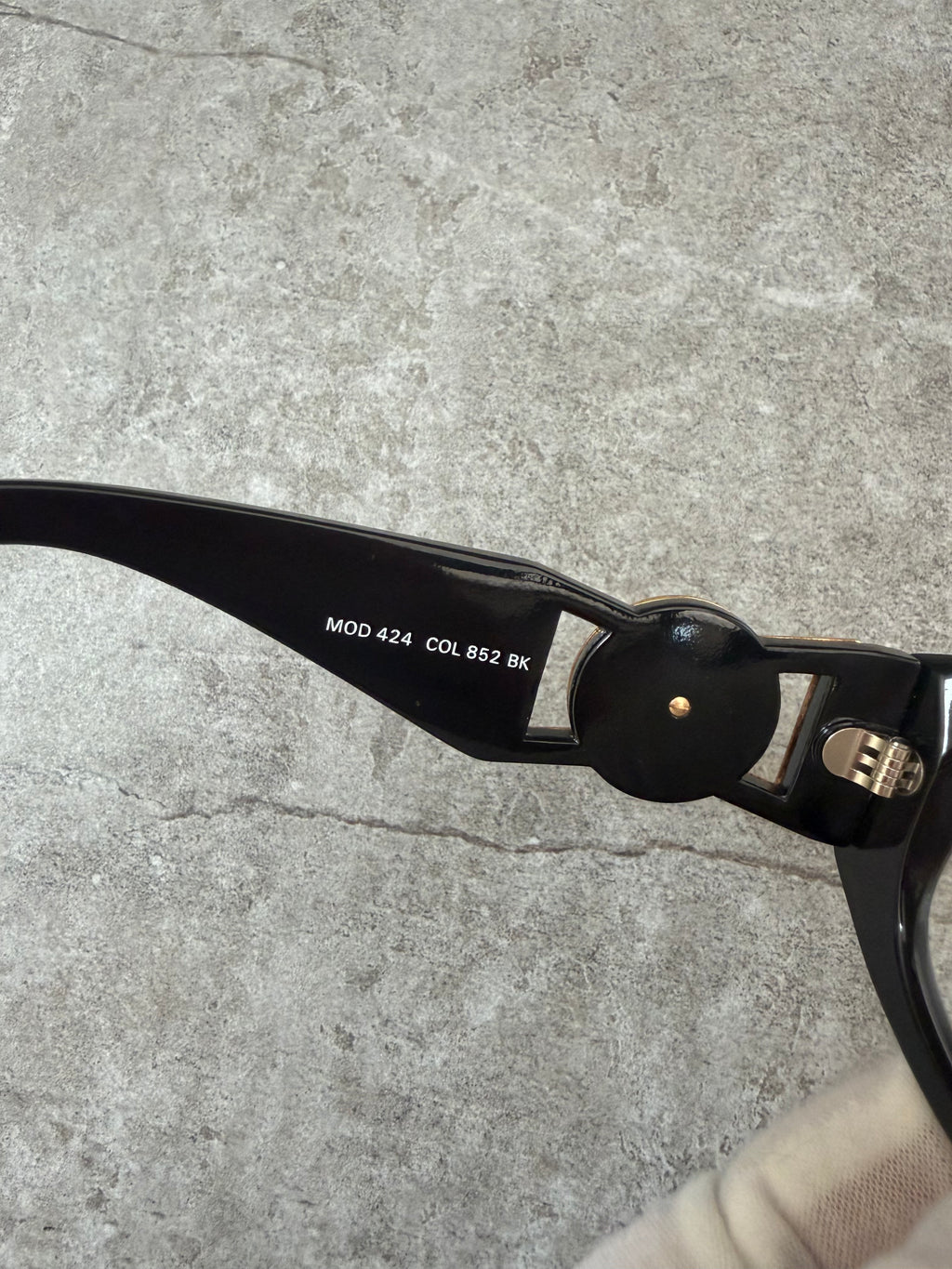 Gianni Versace Vintage 1992 Medusa Spectacle Glasses MOD 424