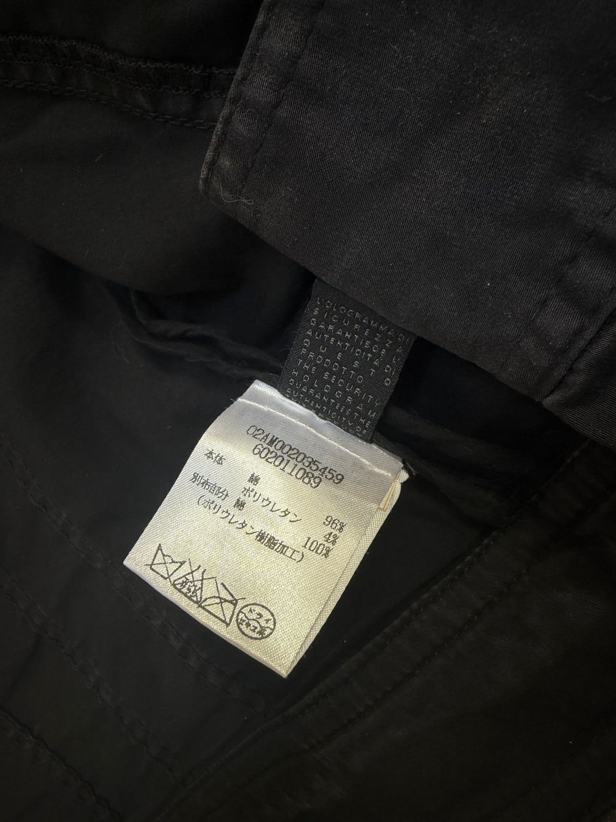 Just Cavalli Y2K Black Cropped Denim Jacket - XS