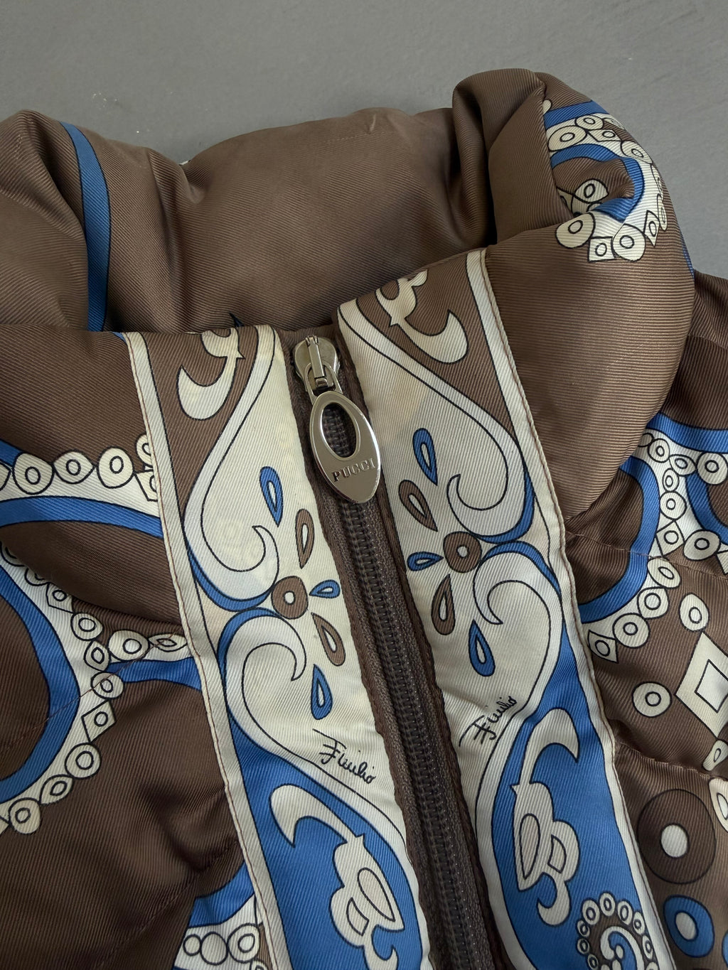 Emilio Pucci 2005 Quilted Down Ski Vest Gilet - S