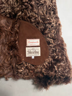 Emanuela Italian Vintage Penny Lane Shearling Coat - S