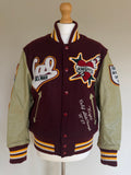 Whitesville Toyo Enterprise AW17 'Knights' Letterman Varsity Jacket - S