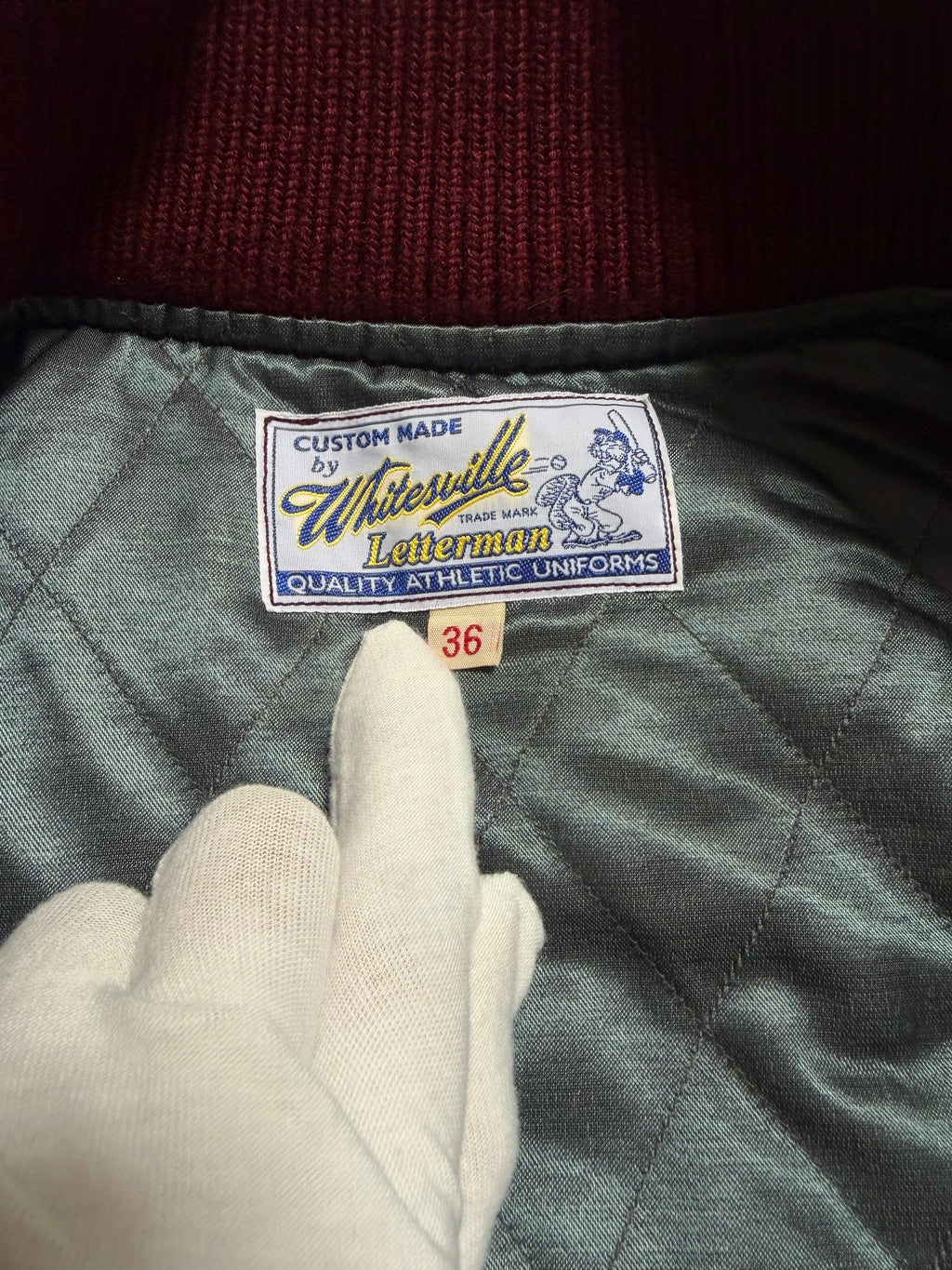 Whitesville Toyo Enterprise AW17 'Knights' Letterman Varsity Jacket - S