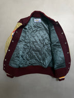 Whitesville Toyo Enterprise AW17 'Knights' Letterman Varsity Jacket - S
