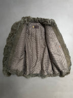 Rotiny Persian Lamb Curled Fur Jacket - S