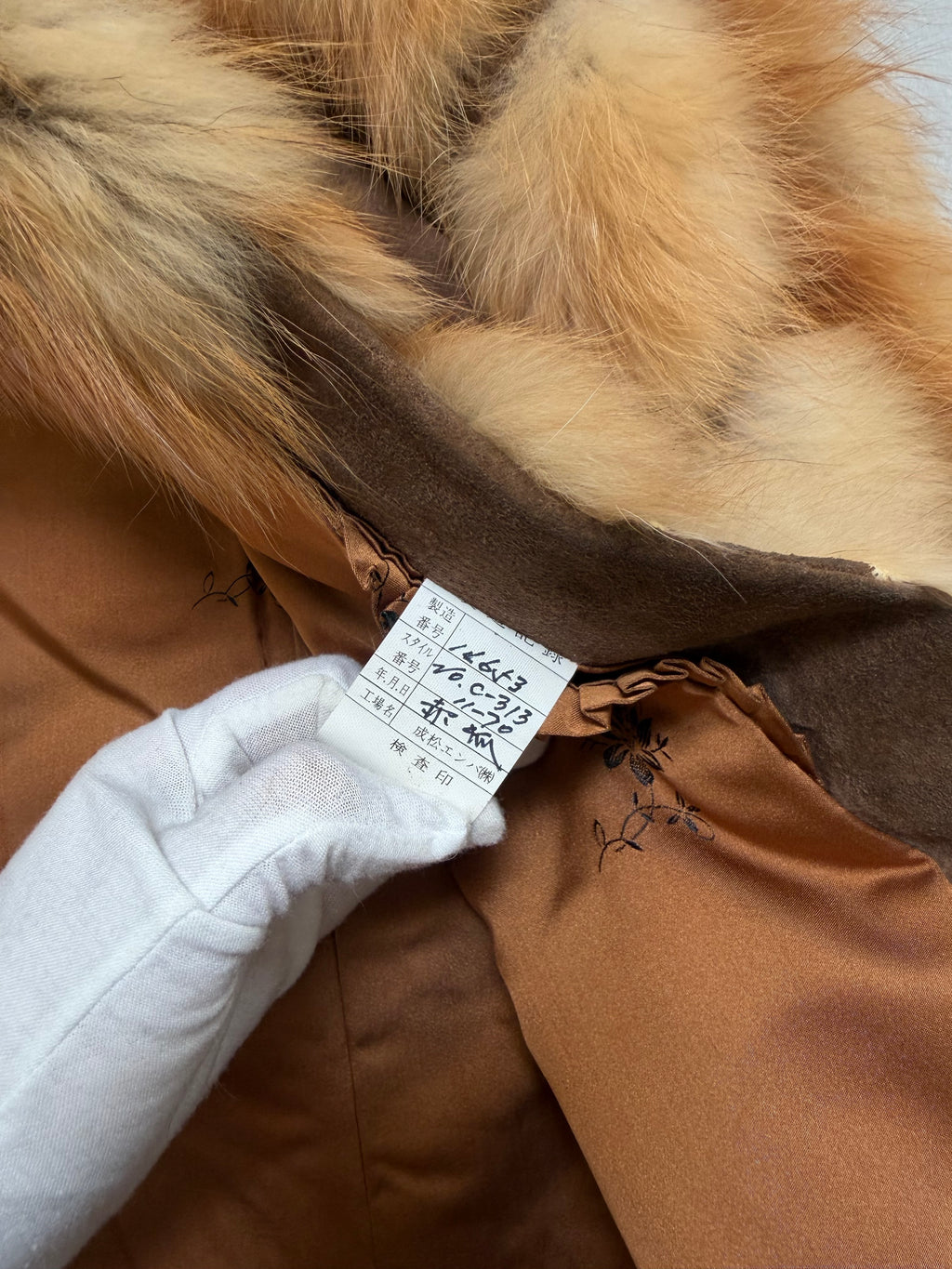 Emba 1980's Vintage Red Fox Fur Coat - S