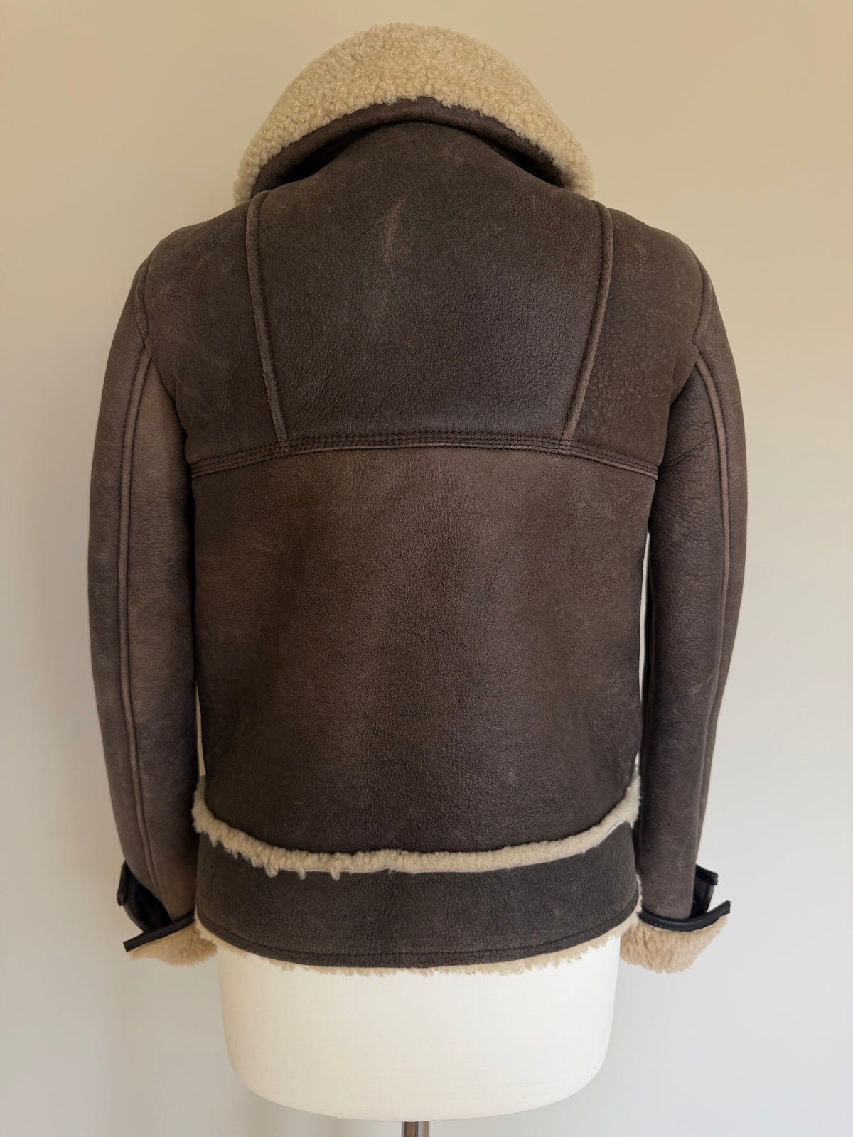 Dolce & Gabbana AW03 Flight Aviator B-3 Shearling Jacket - XS