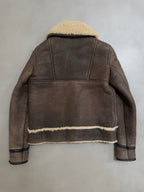 Dolce & Gabbana AW03 Flight Aviator B-3 Shearling Jacket - XS