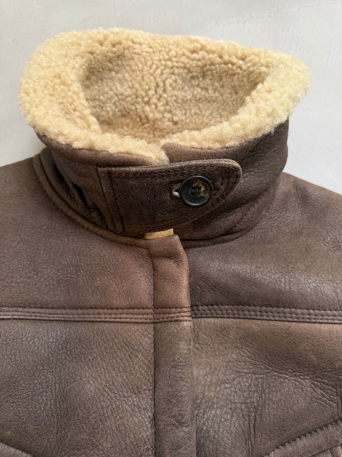 Dolce & Gabbana AW03 Flight Aviator B-3 Shearling Jacket - XS