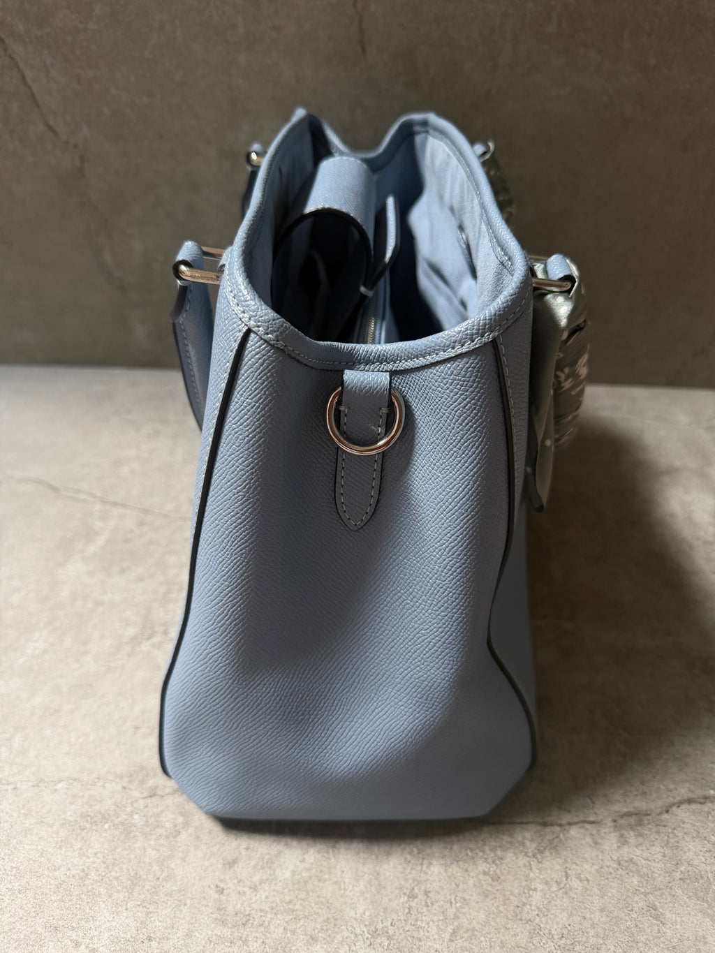 Coach Lillie Carryall Powder Blue