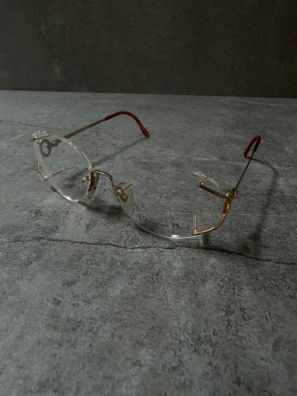 Christian Dior Rimless Eyeglasses
