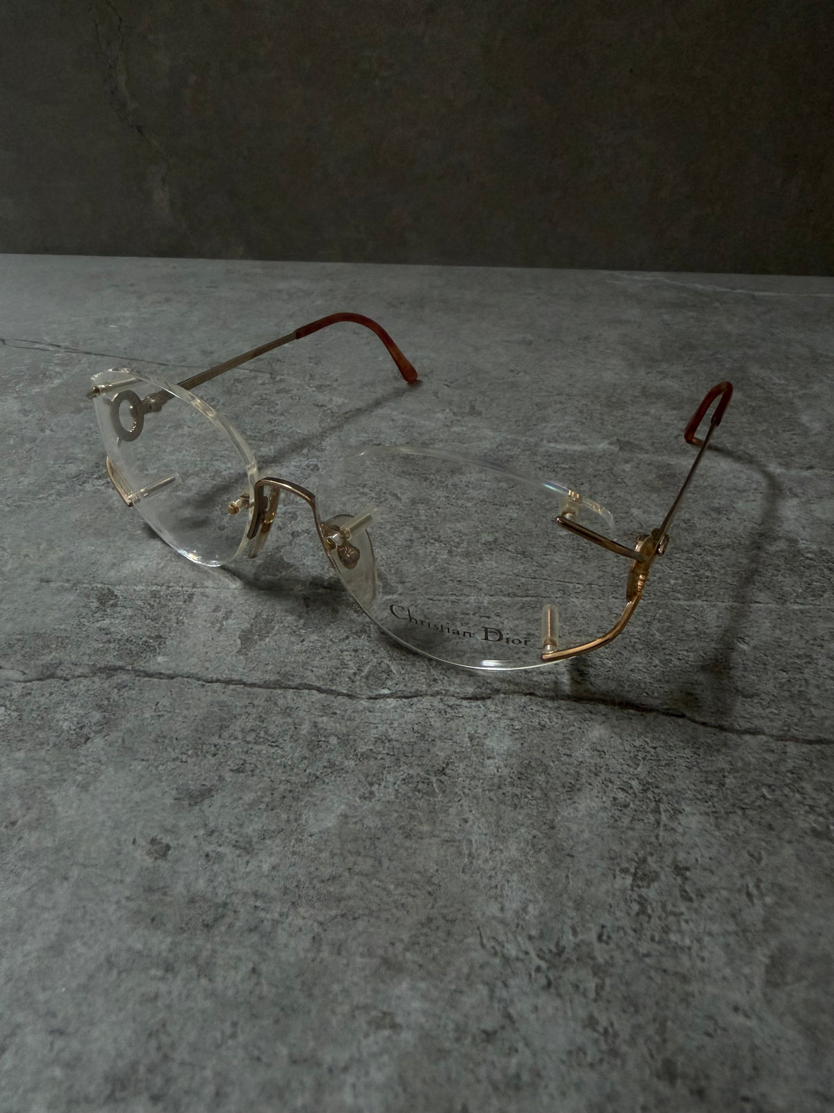 Christian Dior Rimless Eyeglasses