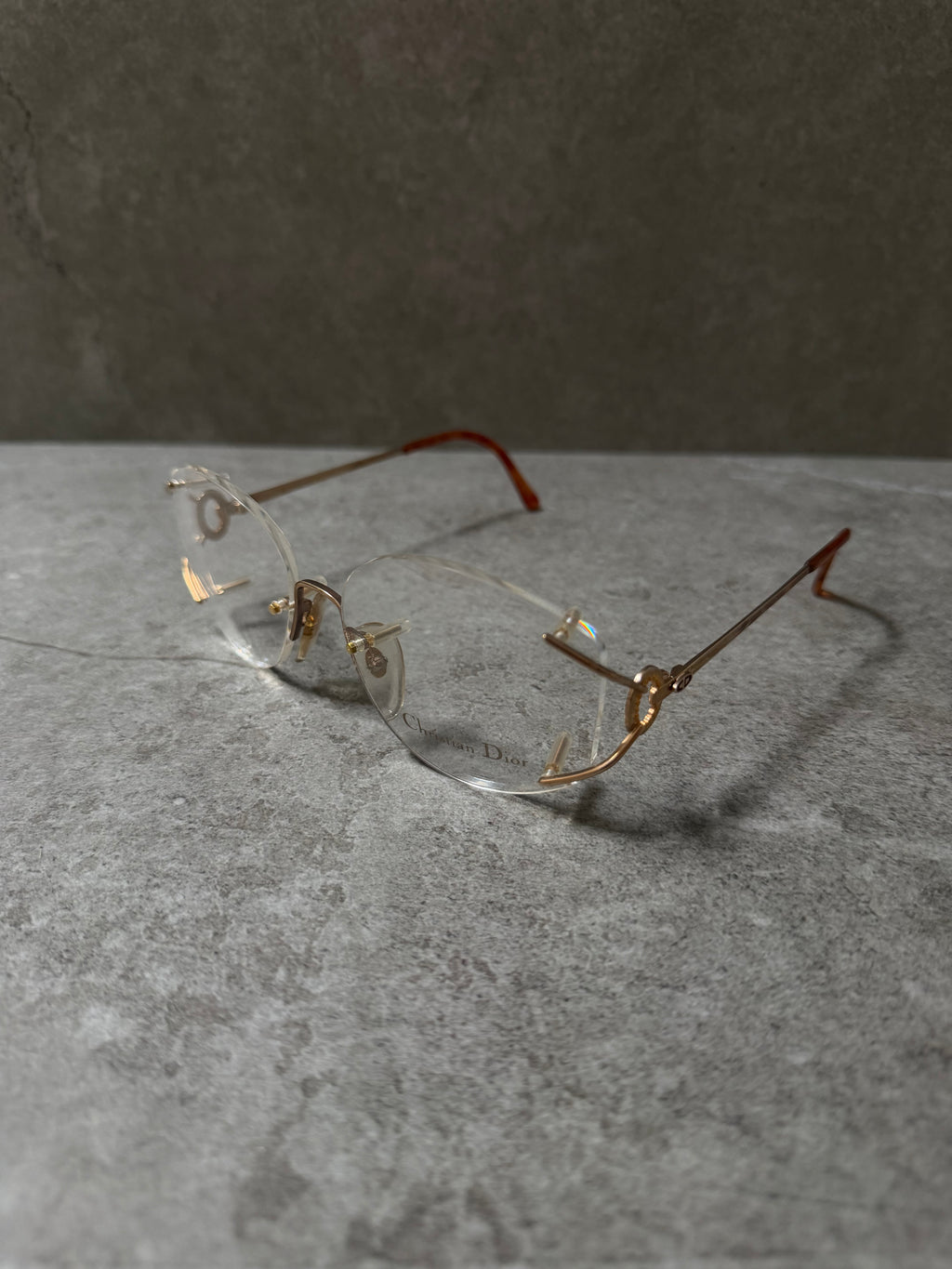 Christian Dior Rimless Eyeglasses