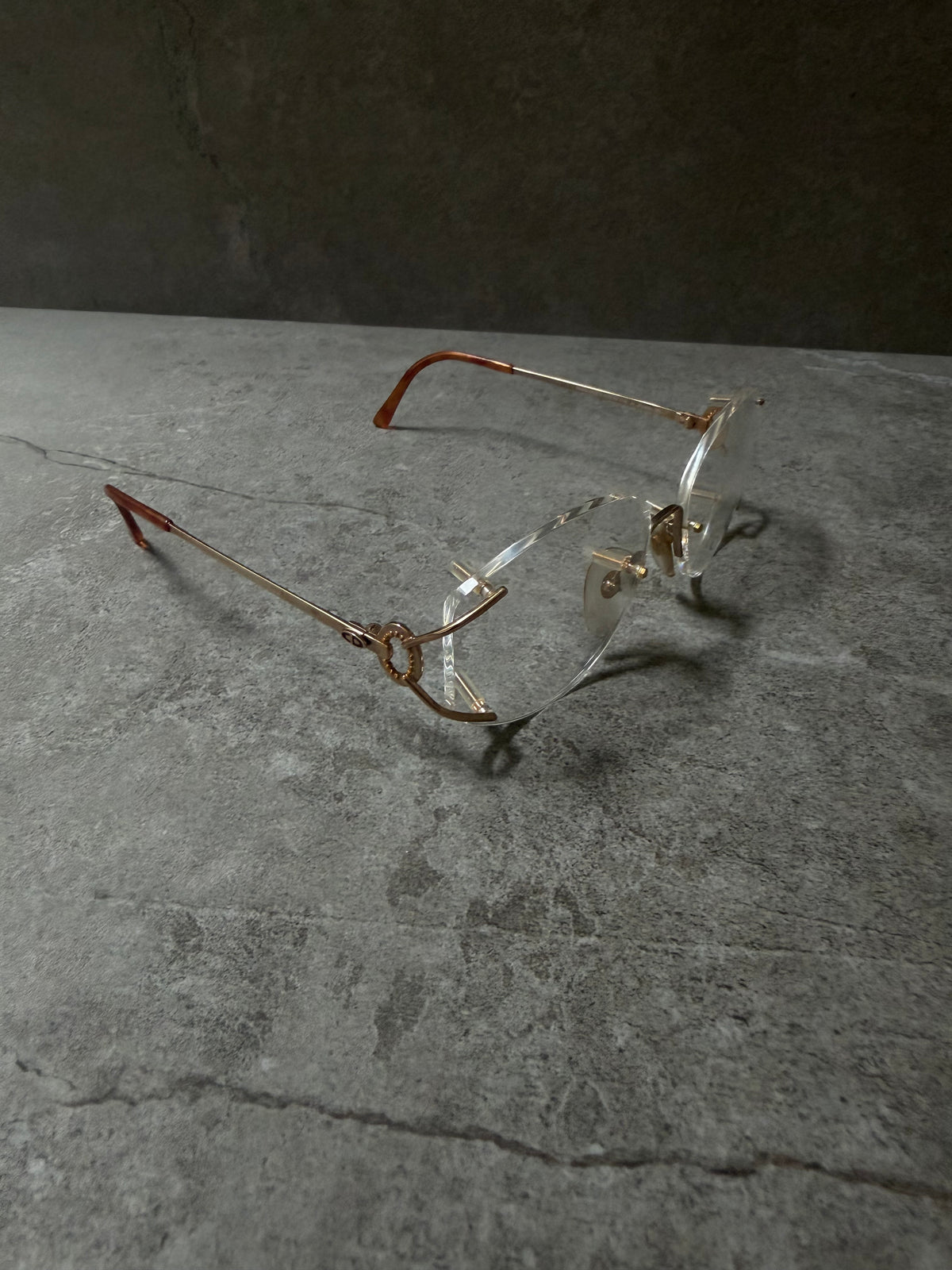 Christian Dior Rimless Eyeglasses