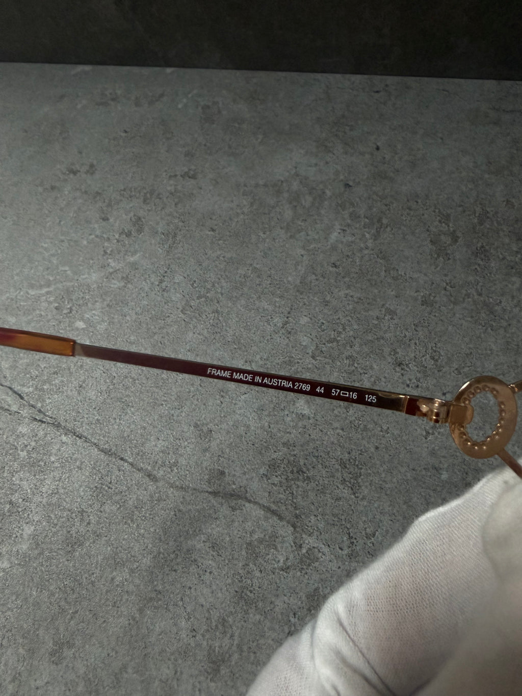 Christian Dior Rimless Eyeglasses