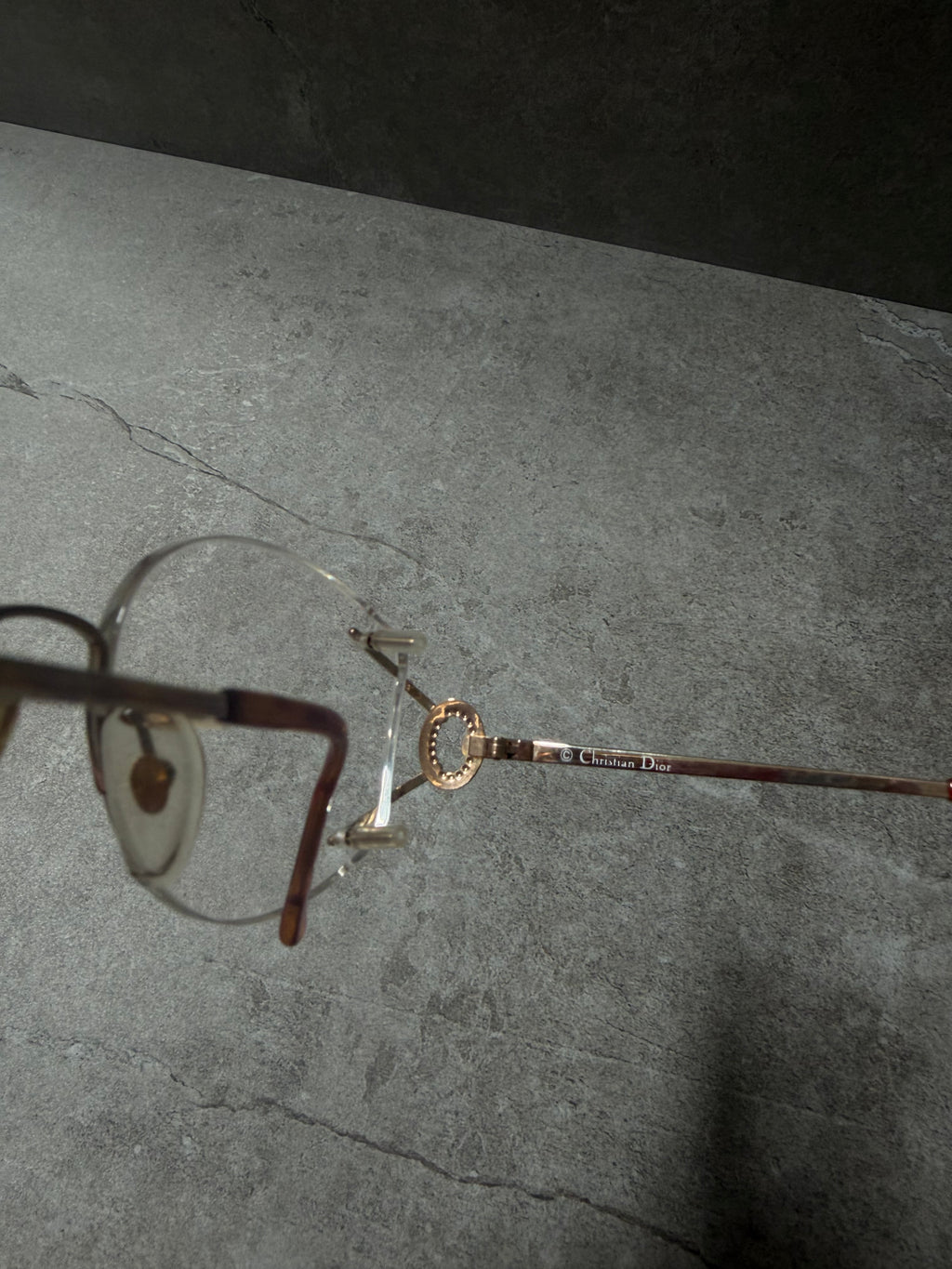 Christian Dior Rimless Eyeglasses