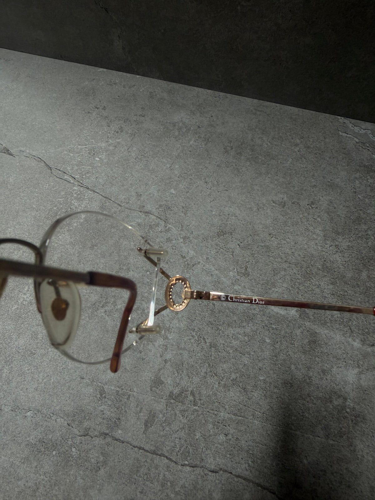 Christian Dior Rimless Eyeglasses