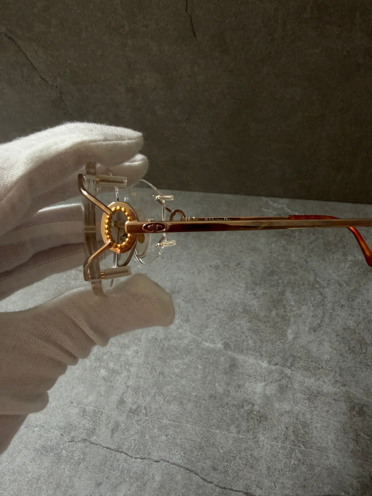 Christian Dior Rimless Eyeglasses