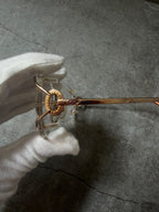 Christian Dior Rimless Eyeglasses