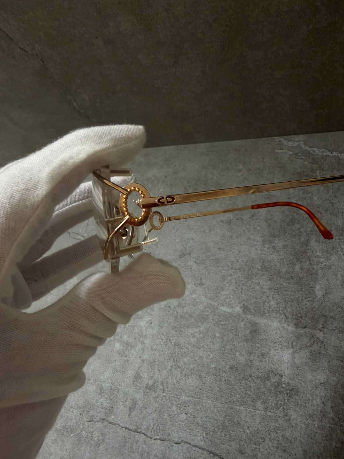Christian Dior Rimless Eyeglasses
