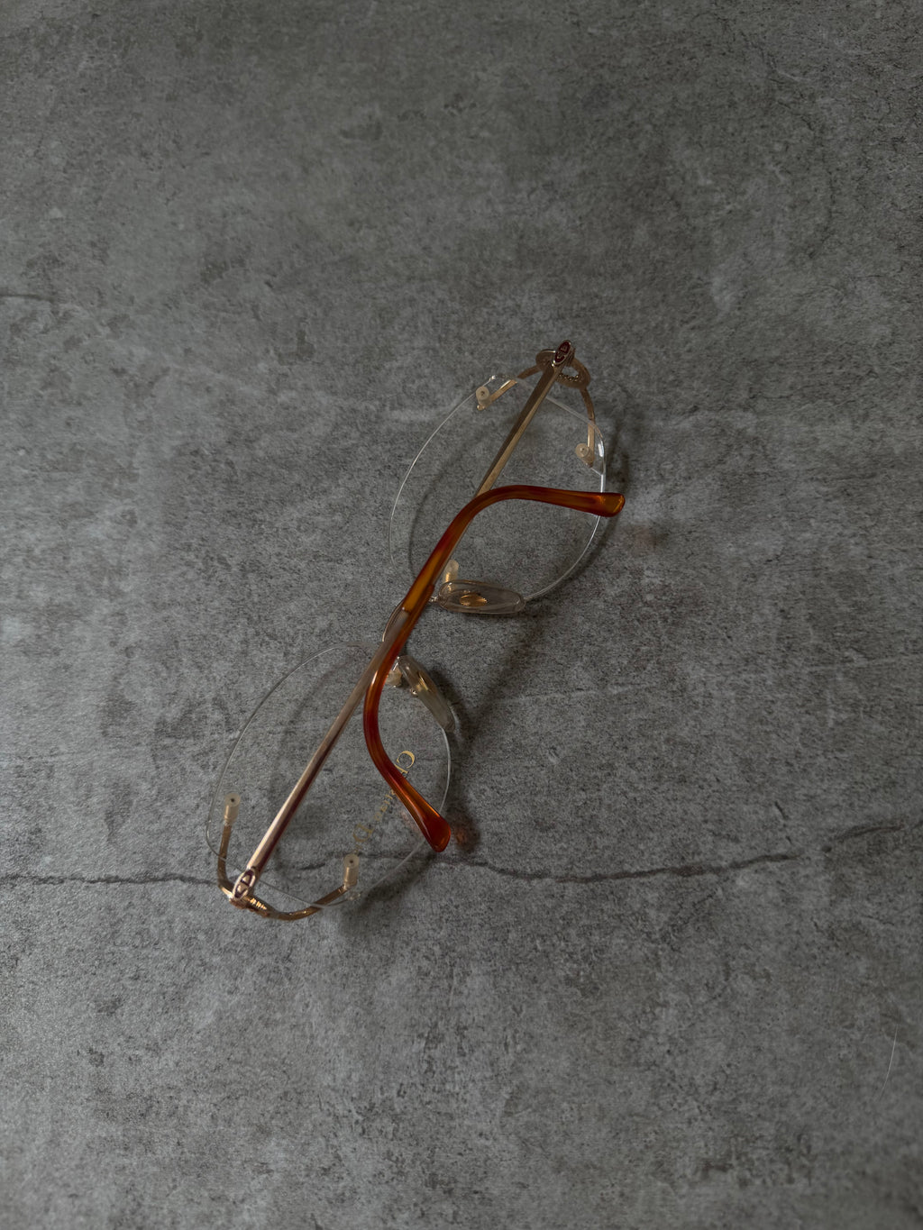 Christian Dior Rimless Eyeglasses