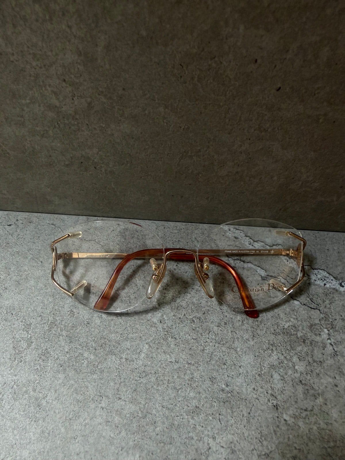 Christian Dior Rimless Eyeglasses