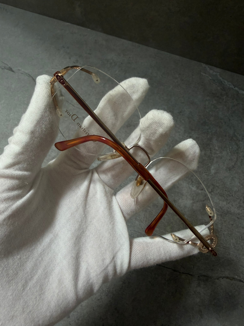 Christian Dior Rimless Eyeglasses