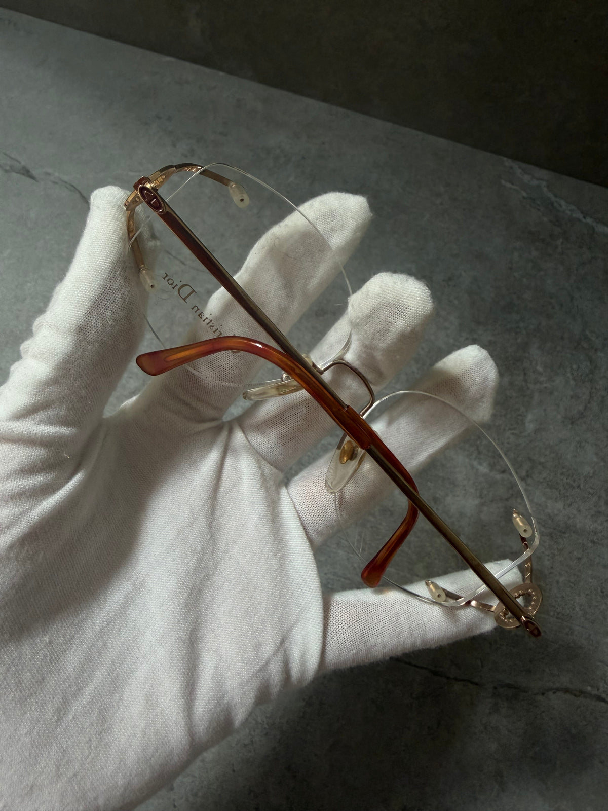 Christian Dior Rimless Eyeglasses