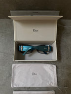 Christian Dior 'Dior Made 2' Blue Buckle Sunglasses
