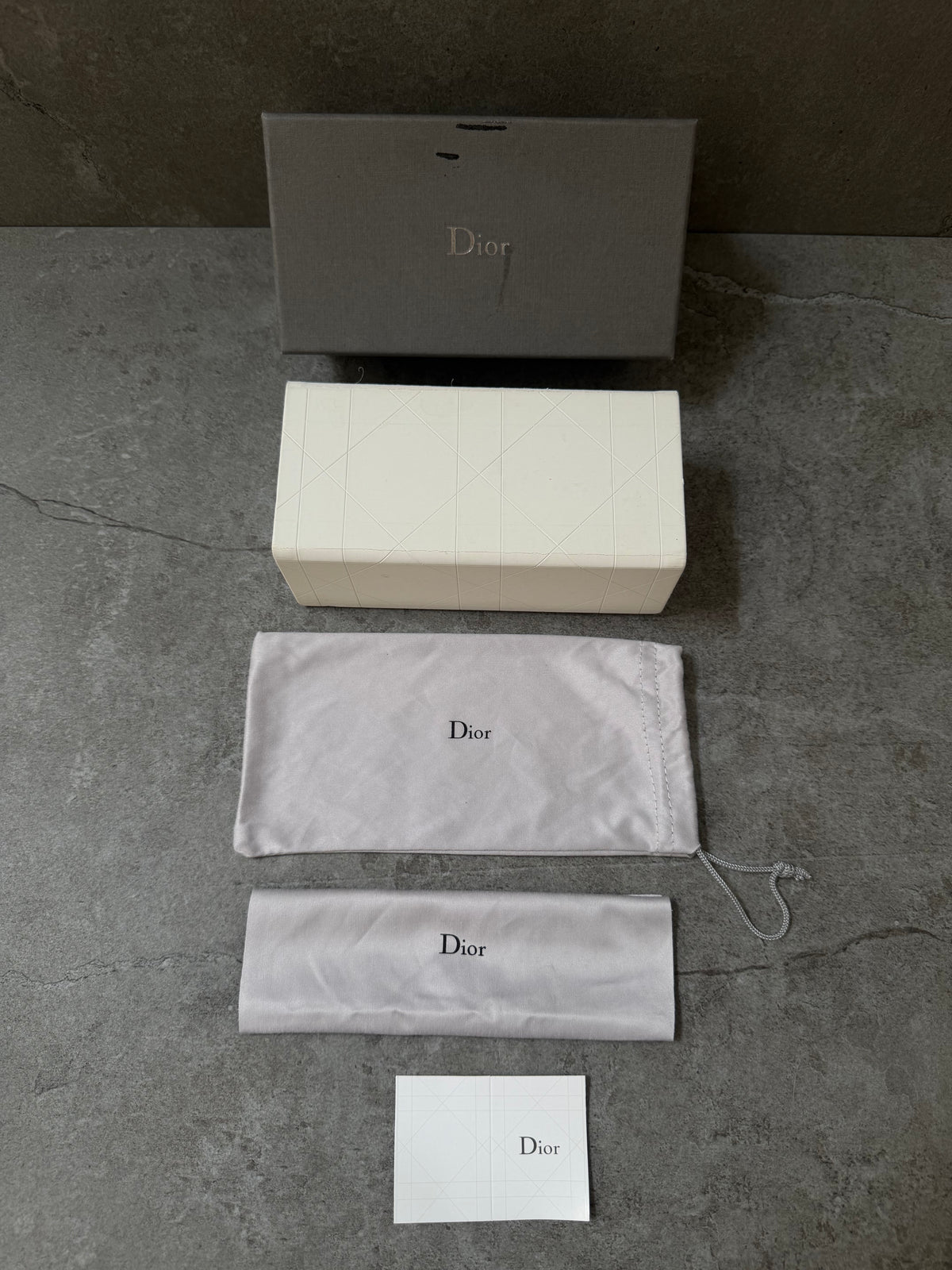 Christian Dior 'Dior Made 2' Blue Buckle Sunglasses
