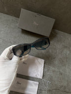 Christian Dior 'Dior Made 2' Blue Buckle Sunglasses