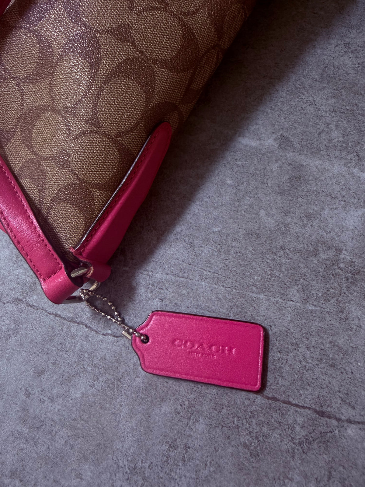 Coach Crossbody Coated Canvas Bag