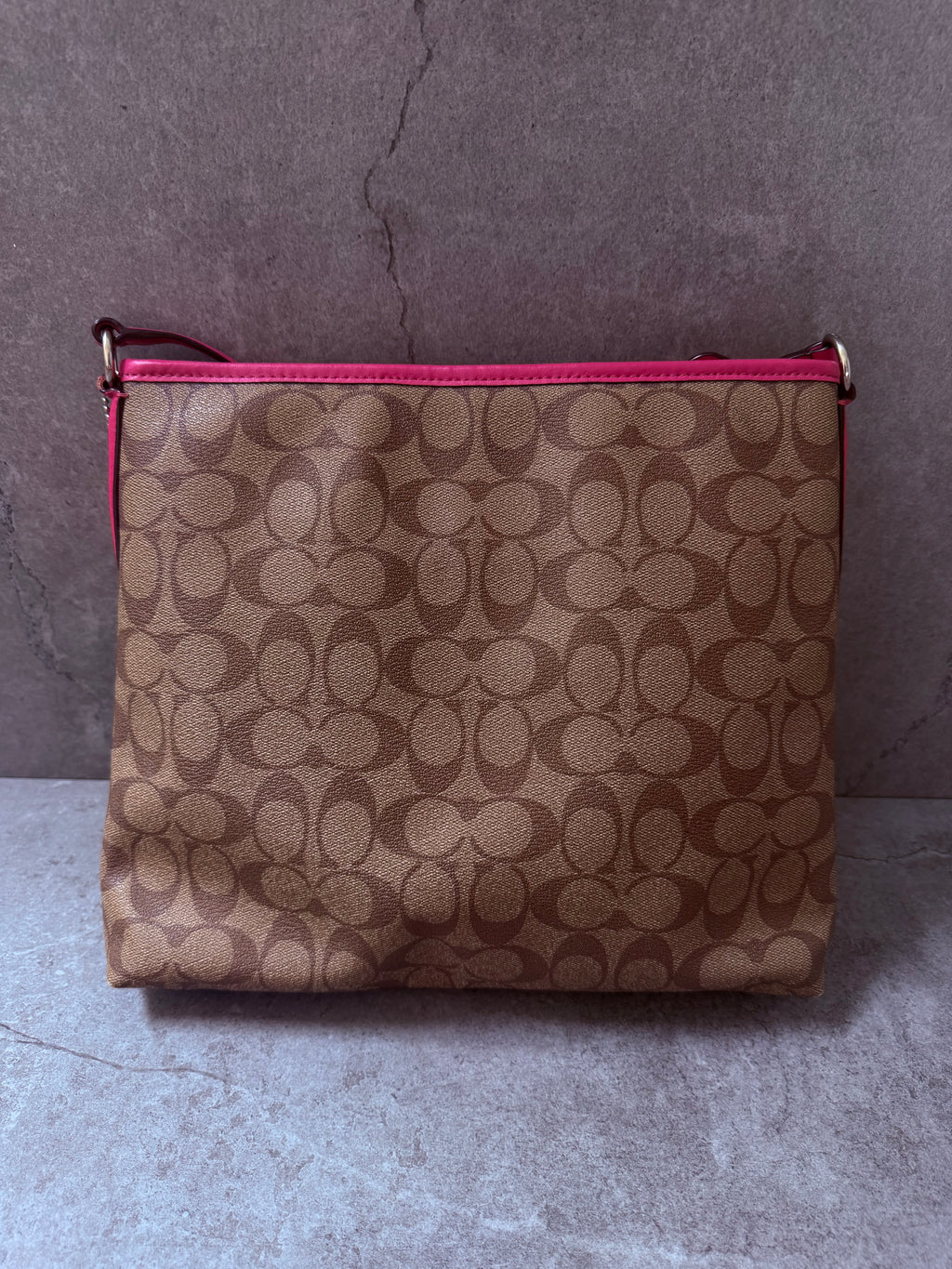 Coach Crossbody Coated Canvas Bag
