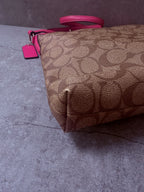 Coach Crossbody Coated Canvas Bag