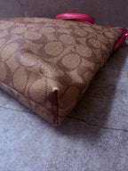 Coach Crossbody Coated Canvas Bag