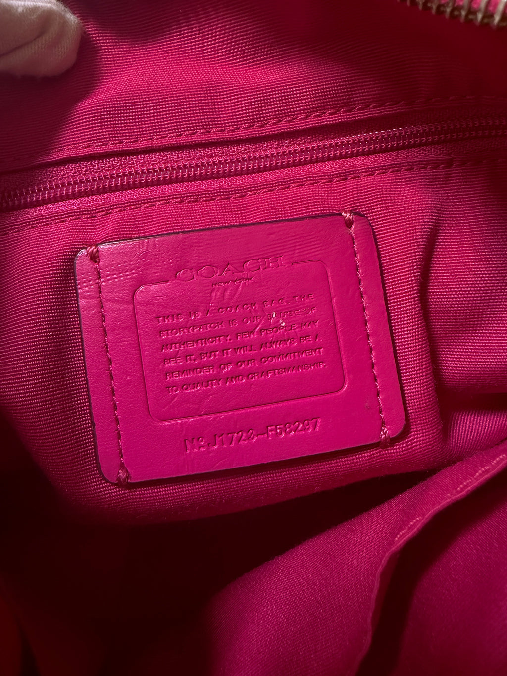 Coach Crossbody Coated Canvas Bag