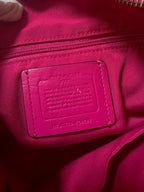 Coach Crossbody Coated Canvas Bag