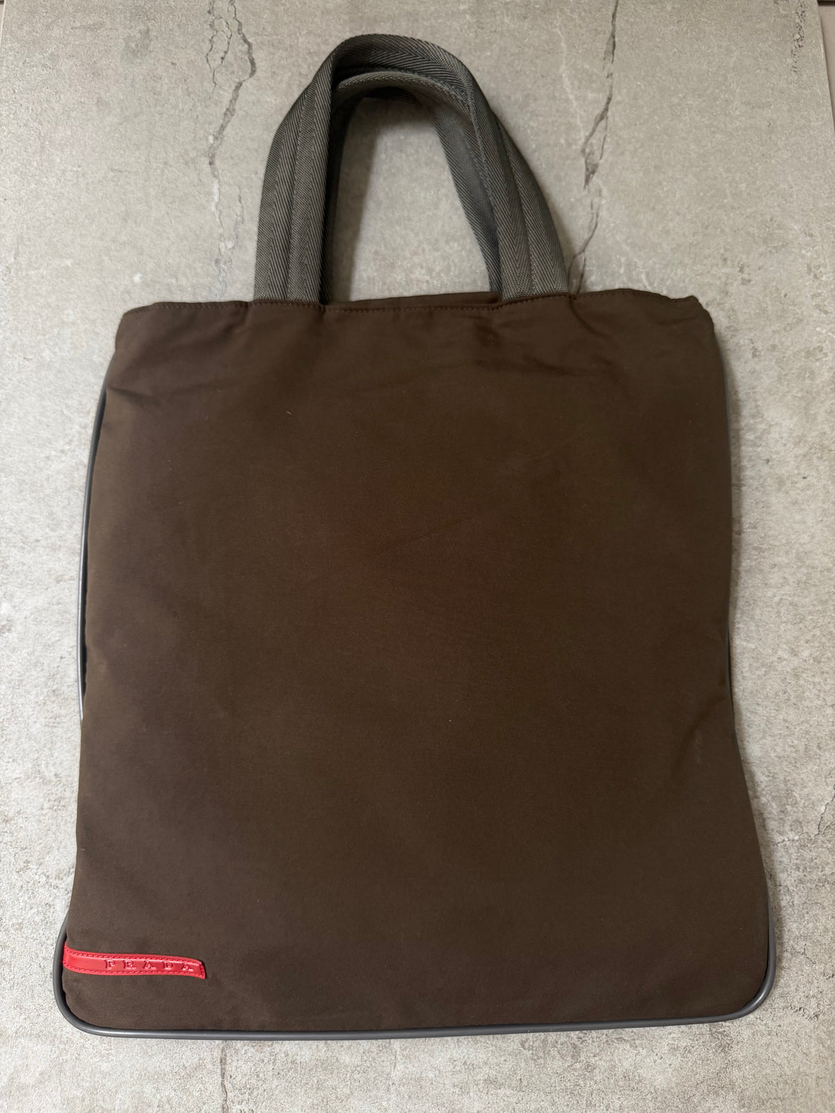 Prada Sport Tundra Tech Nylon Tote Bag