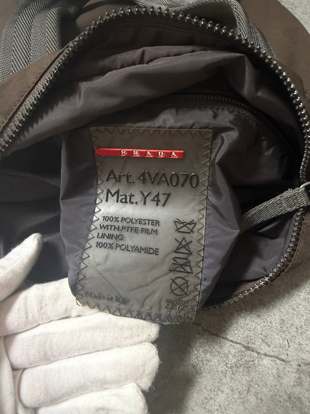Prada Sport Tundra Tech Nylon Tote Bag